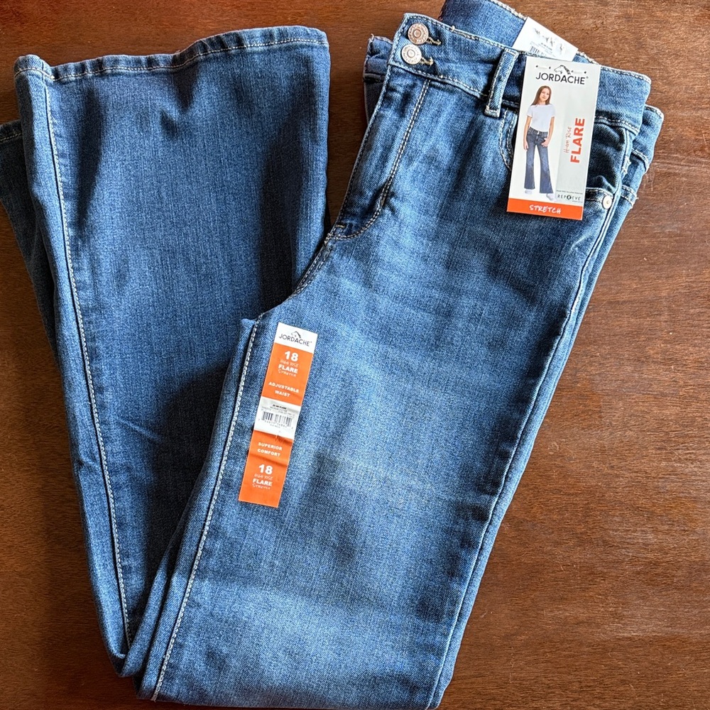 Jordache Blue Flare Jeans